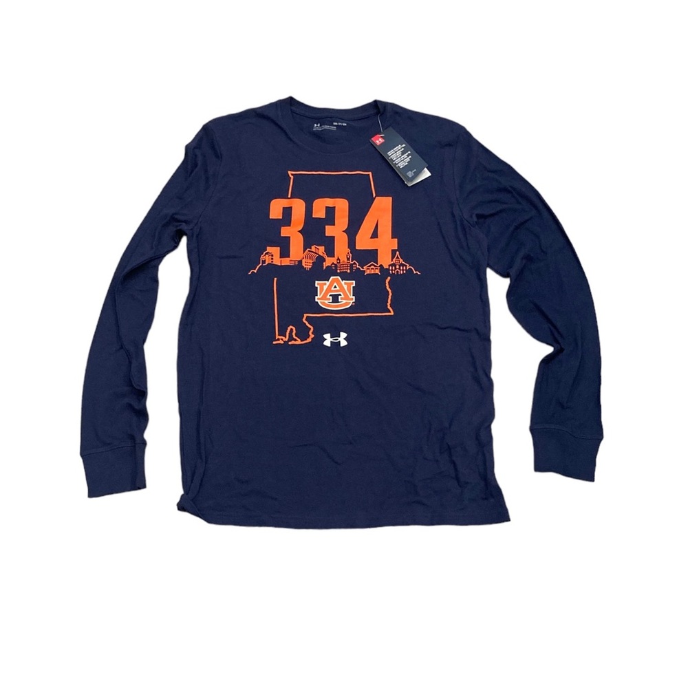 Auburn Tigers Under Armour Men’s Long Sleeve Shirt‎ Small